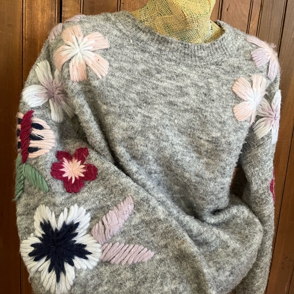 Embroidered Sweater